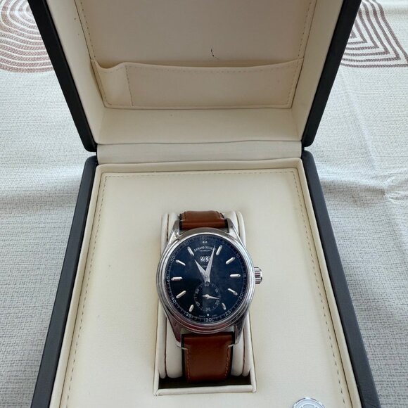 Armand Nicolet Mens Automatic Watch 9140A2-BU-P140BU2 Swiss Made - Picture 9 of 11